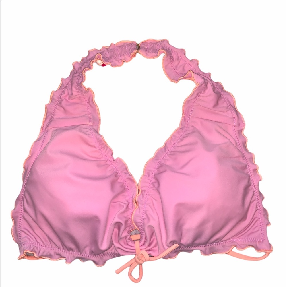Victoria Secret Ruffle Bathing Suit Top
